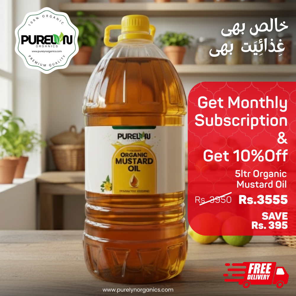 Get 10% Discount Sale on mustard oil